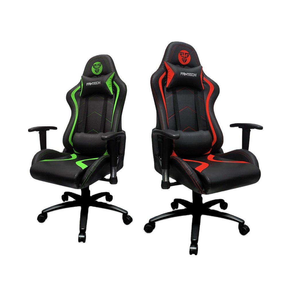Fantech GC181 modern gaming racing seat with ergonomic high rear seat design and adjustable armrests