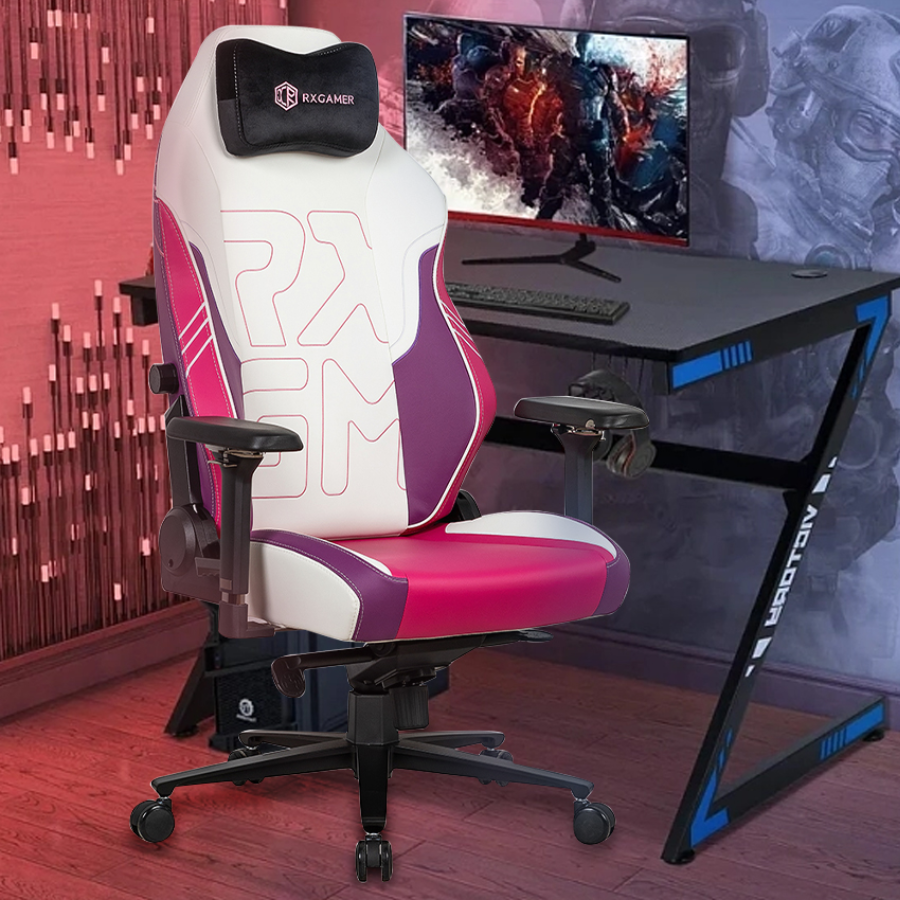 Customized high-end 4D armrest reclining ergonomic rotating computer gaming chair