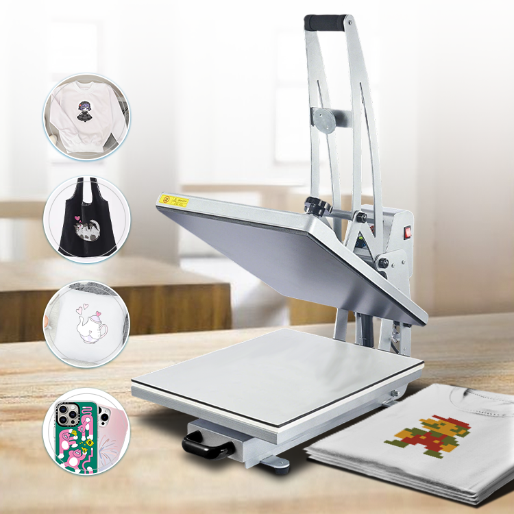 Automatic activation of 16 * 20 T-shirt printing sublimation transfer machine and 40 * 50 hot press machine