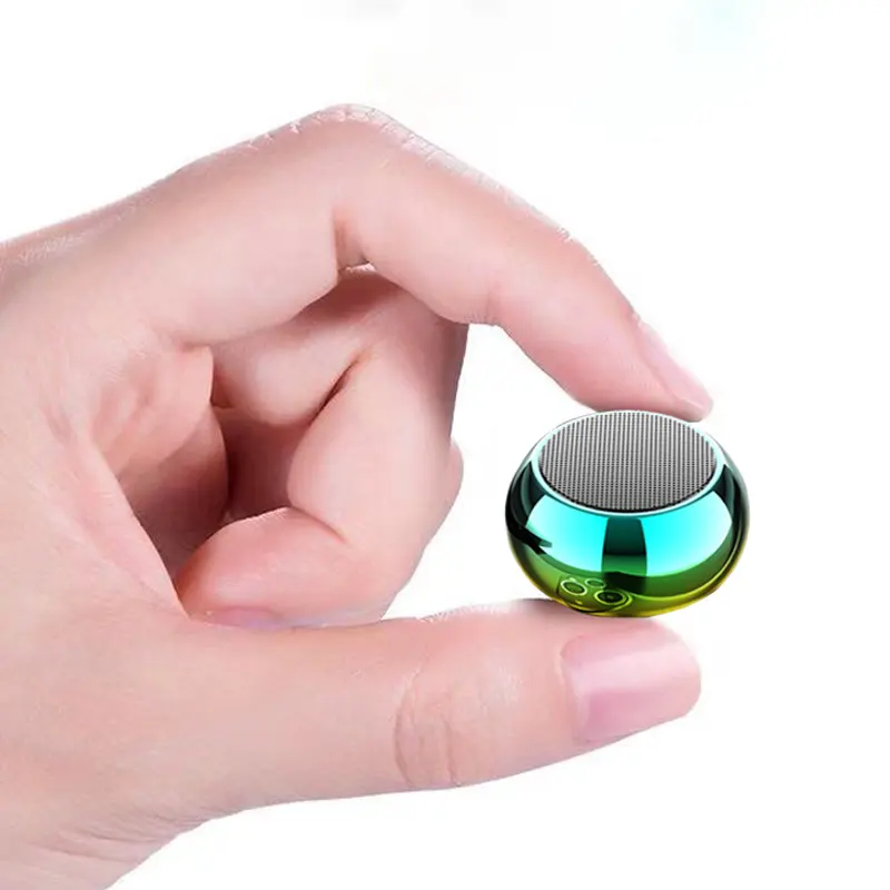 Latest mini wireless speaker hands-free portable phone TWS speaker suitable for iPhone subwoofer music box wireless speaker